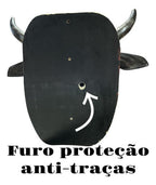 Decoração De Parede Cabeça De Boi Nelore Empalhada